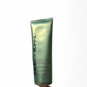 Sun n Moon Nice To Mask You Clay Facial Mask - Green Tube new/unopened